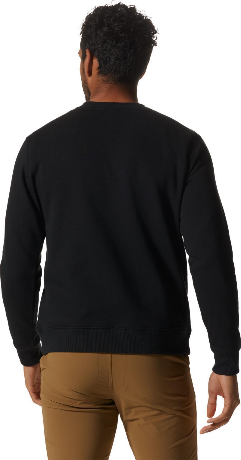 MHW Logo Pullover Crew - Mens - Black 4