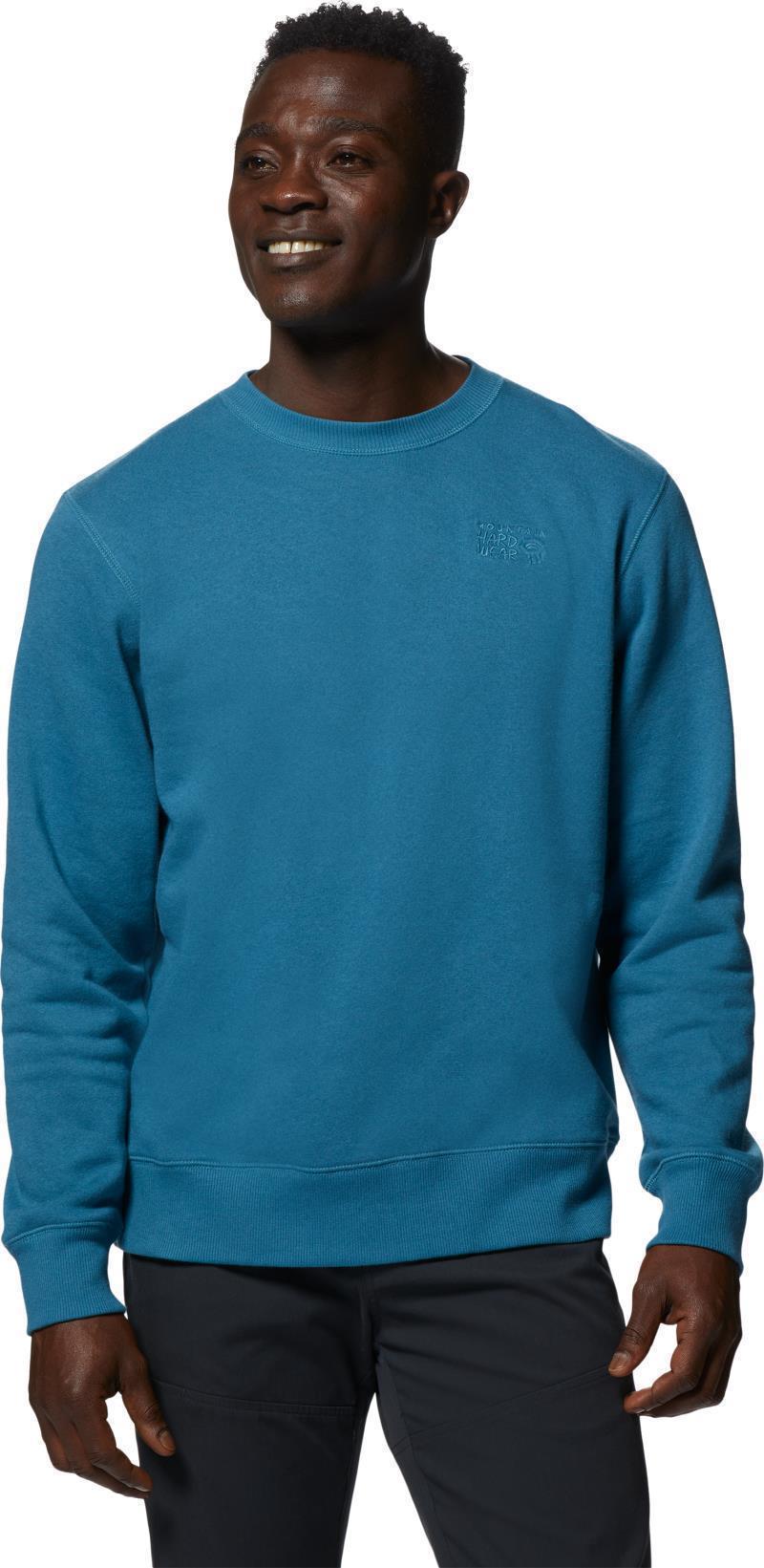 MHW Logo Pullover Crew - Mens - Caspian 1