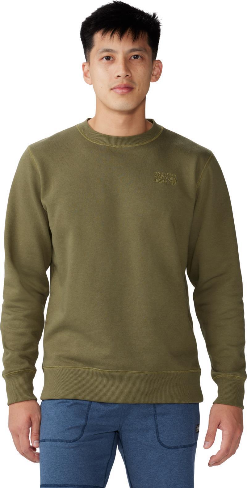 MHW Logo Pullover Crew - Mens - Combat Green 1