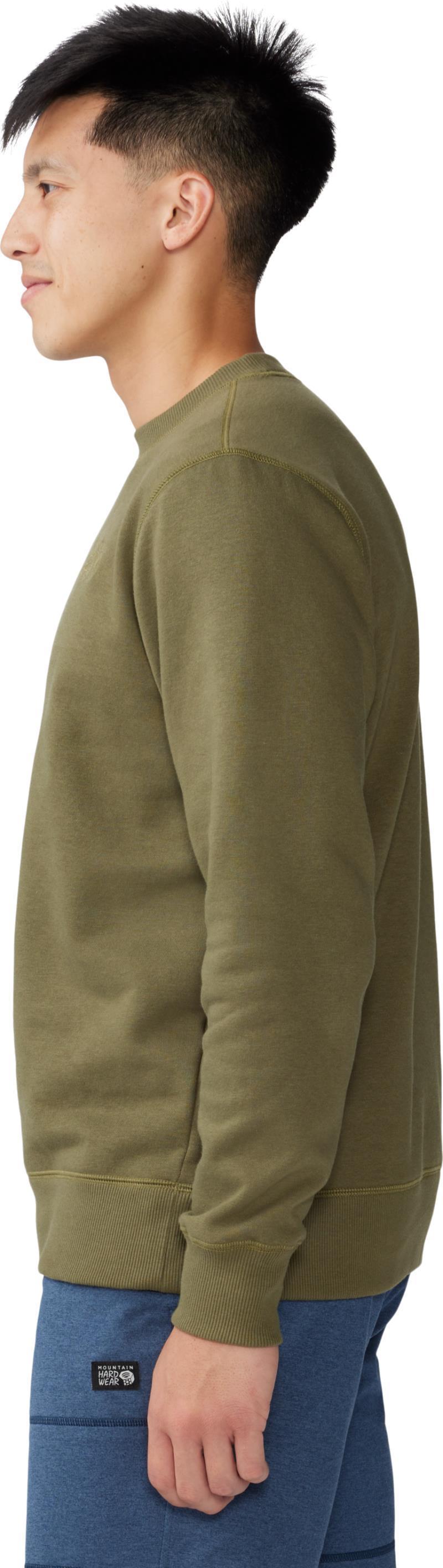 MHW Logo Pullover Crew - Mens - Combat Green 4