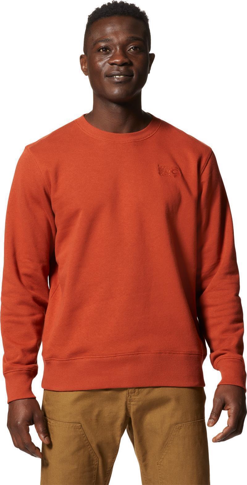 MHW Logo Pullover Crew - Mens - Dark Copper 1