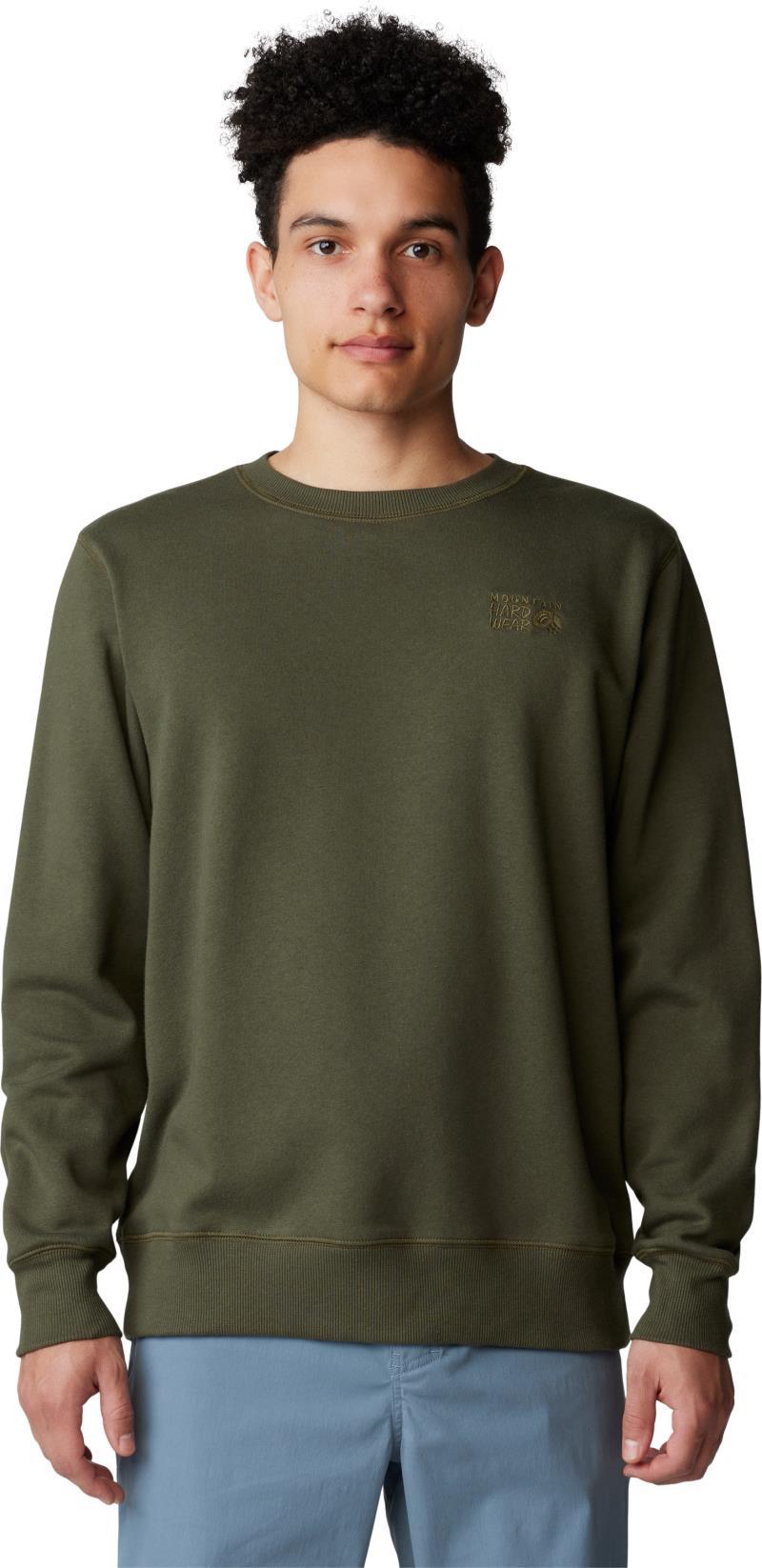 MHW Logo Pullover Crew - Mens - Dark Pine 1