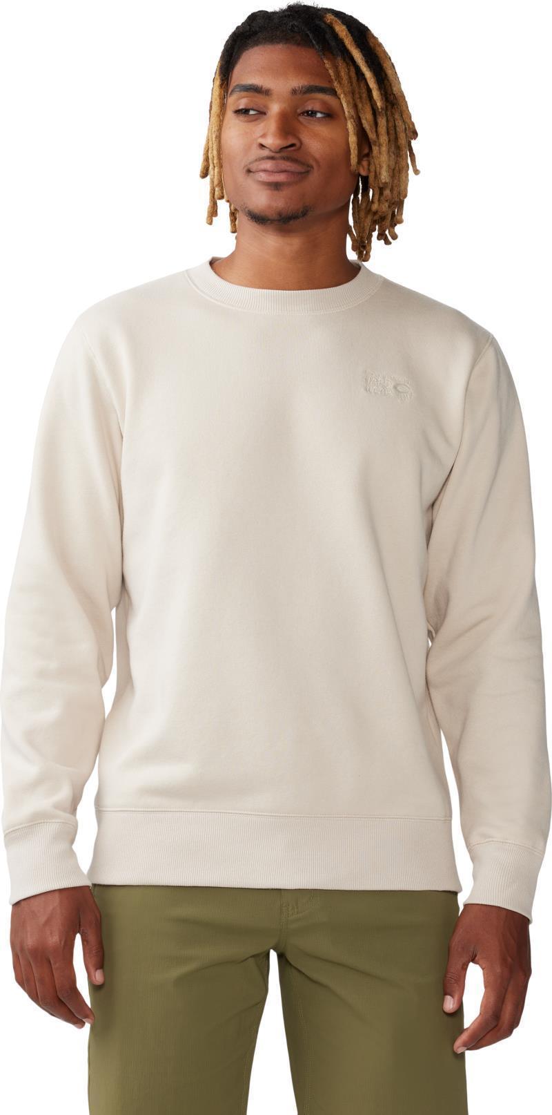 MHW Logo Pullover Crew - Mens - Wild Oyster 1