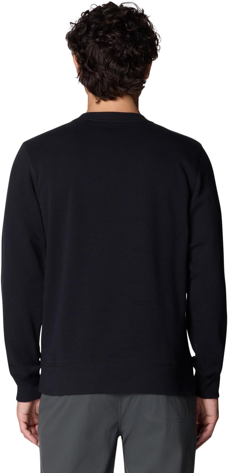 MHW Logo Pullover Crew - Mens - black 1