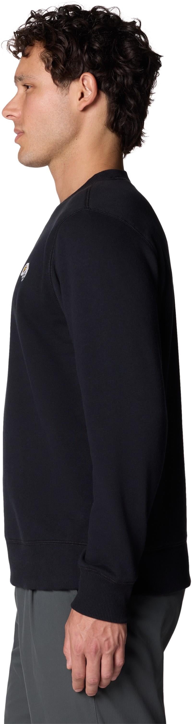 MHW Logo Pullover Crew - Mens - black 1