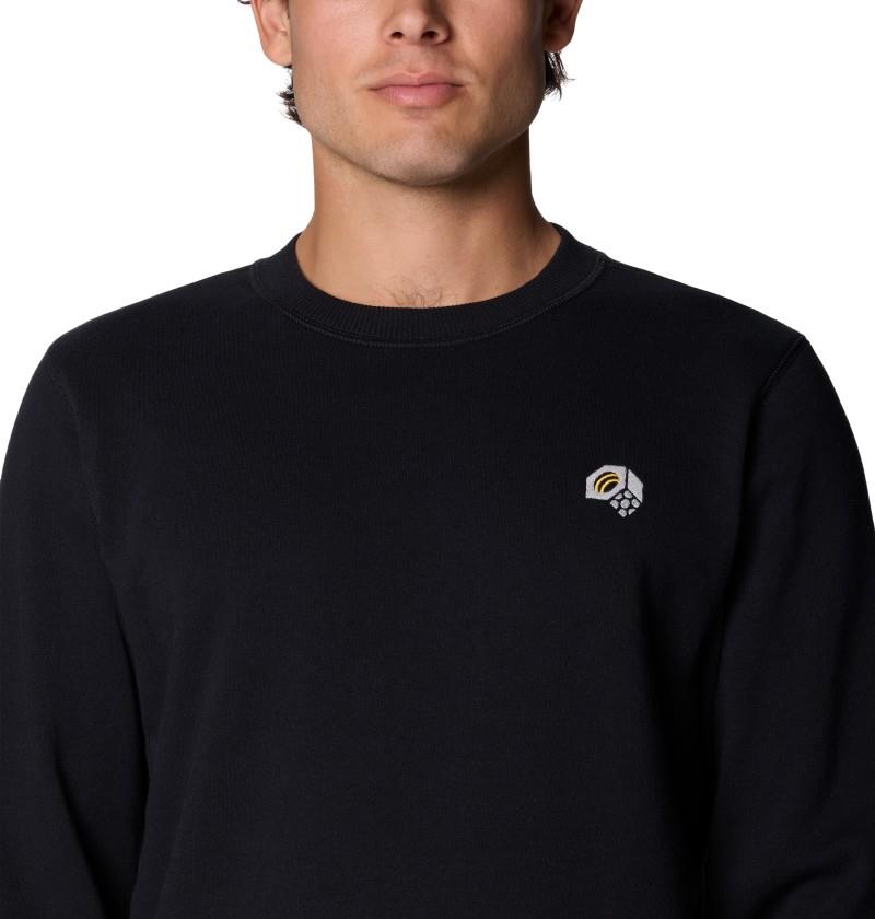 MHW Logo Pullover Crew - Mens - black 1