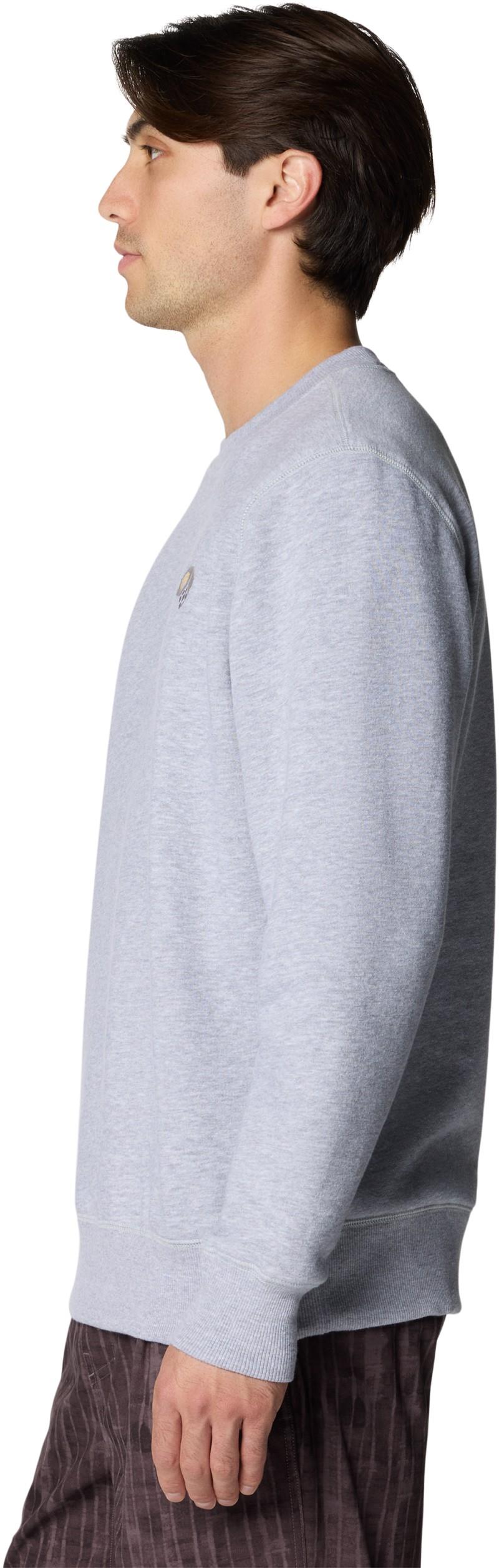 MHW Logo Pullover Crew - Mens - hardwear grey heather 1