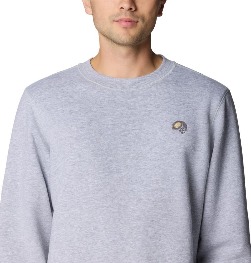 MHW Logo Pullover Crew - Mens - hardwear grey heather 1