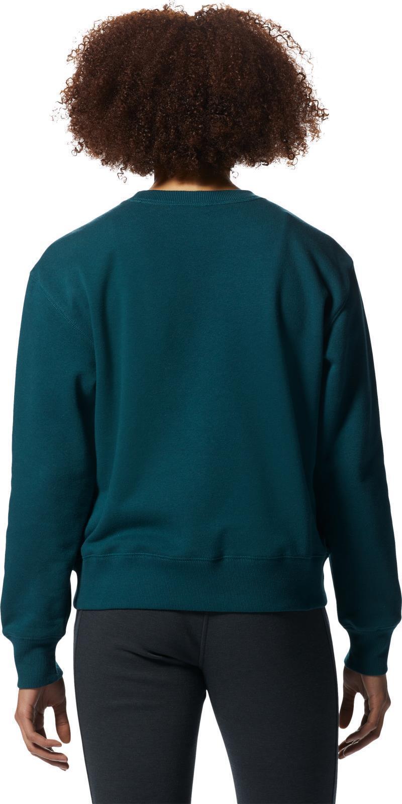 MHW Logo Pullover Crew - Womens - Dark Marsh 4