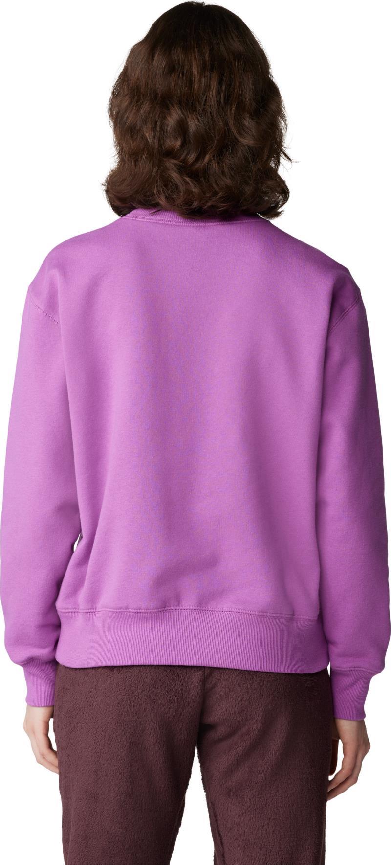 MHW Logo Pullover Crew - Womens - Lilac Glow 2