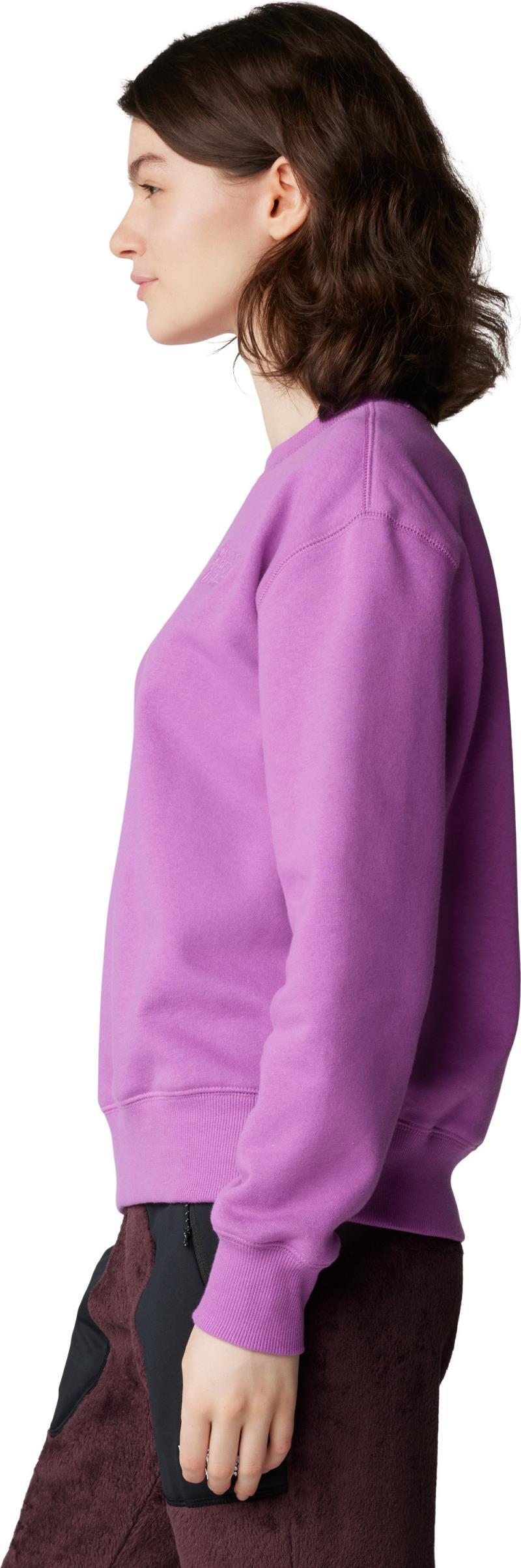 MHW Logo Pullover Crew - Womens - Lilac Glow 5