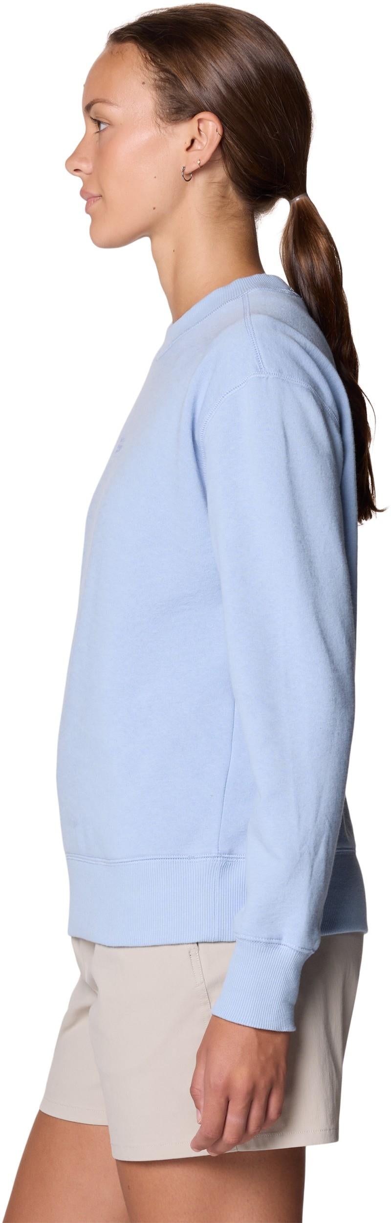 MHW Logo Pullover Crew - Womens - beach breeze 1