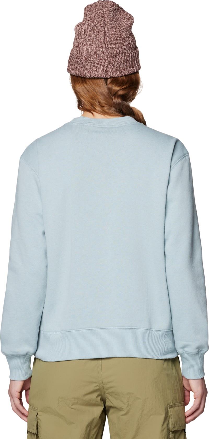 MHW Logo Pullover Crew - Womens - ice shadow 1