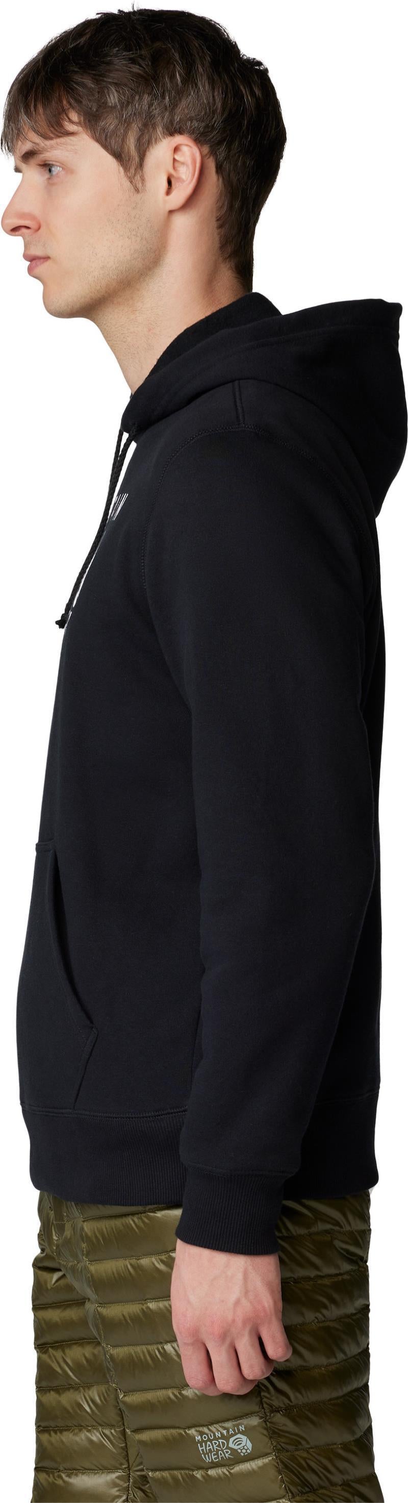 MHW Logo Pullover Hoody - Mens - Black 6