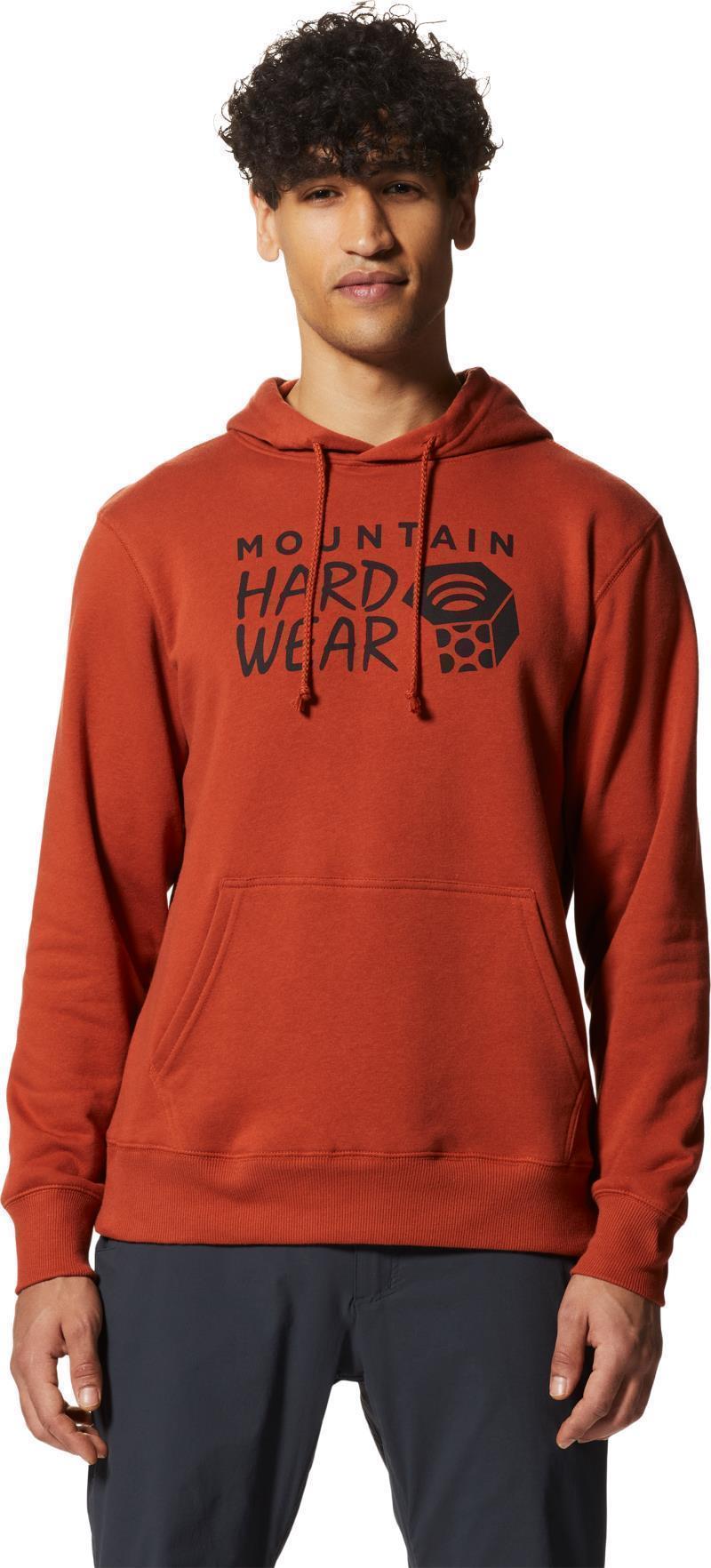 MHW Logo Pullover Hoody - Mens - Dark Copper 1