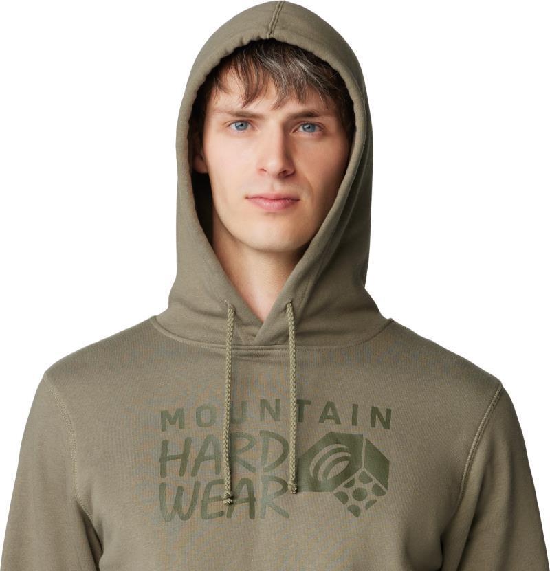 MHW Logo Pullover Hoody - Mens - Stone Green 5