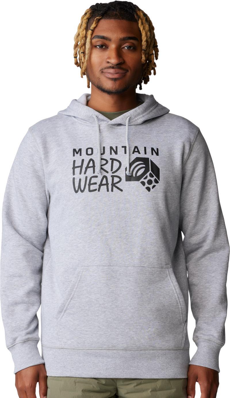 MHW Logo Pullover Hoody - Mens - hardwear grey heather 1