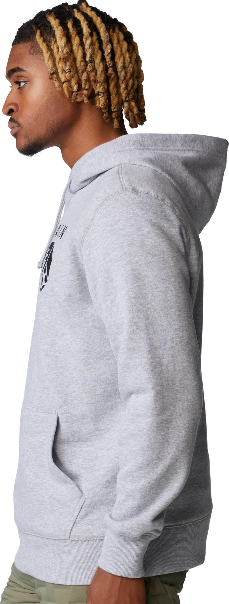 MHW Logo Pullover Hoody - Mens - hardwear grey heather 1