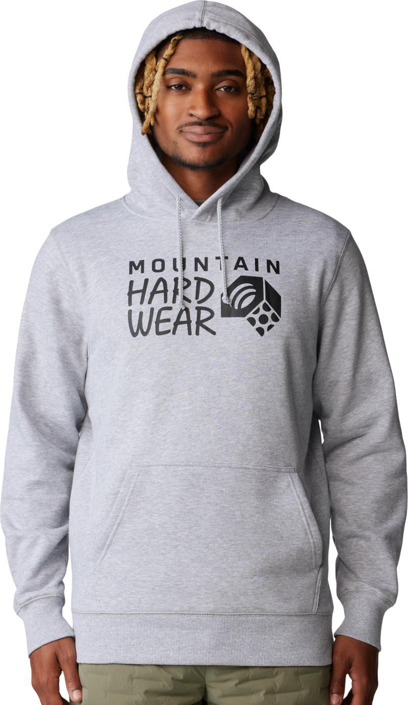 MHW Logo Pullover Hoody - Mens - hardwear grey heather 1