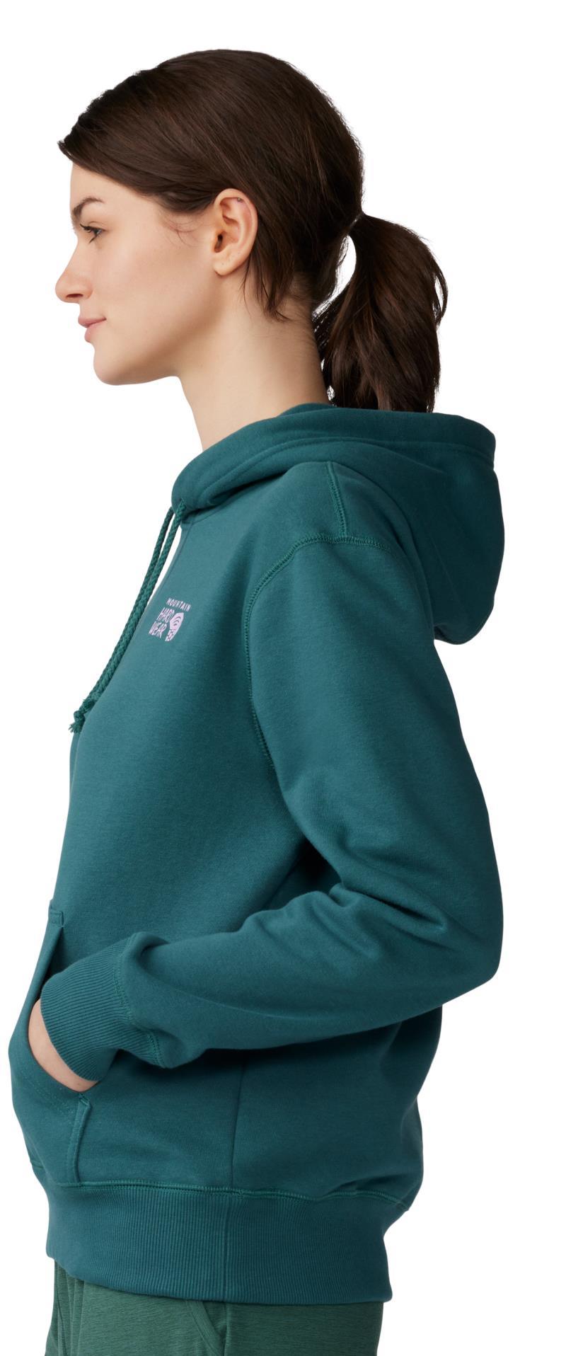 MHW Logo Pullover Hoody - Womens - Aqua Green 2