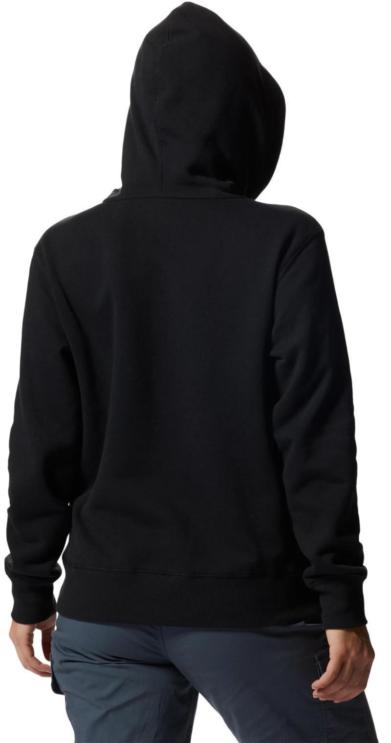 MHW Logo Pullover Hoody - Womens - Black 2