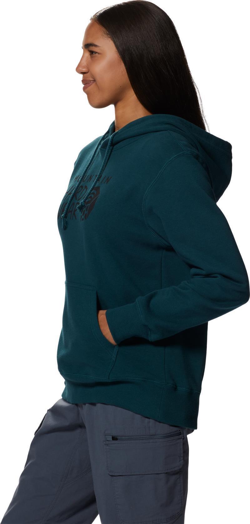 MHW Logo Pullover Hoody - Womens - Dark Marsh 2