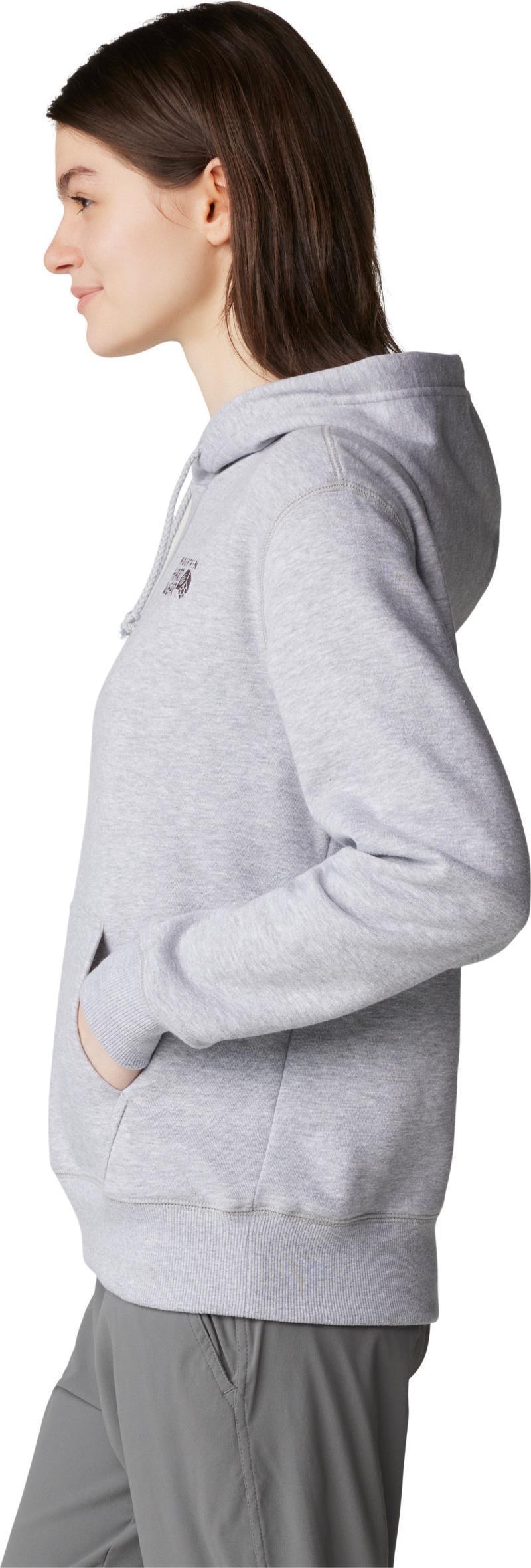 MHW Logo Pullover Hoody - Womens - Hardwear Grey Heather 4