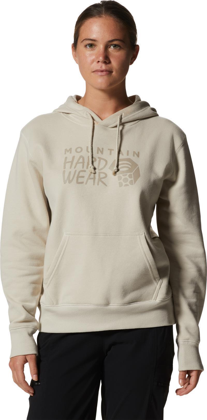MHW Logo Pullover Hoody - Womens - Wild Oyster 1