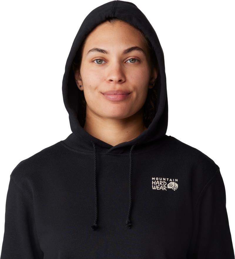 MHW Logo Pullover Hoody - Womens - black 1