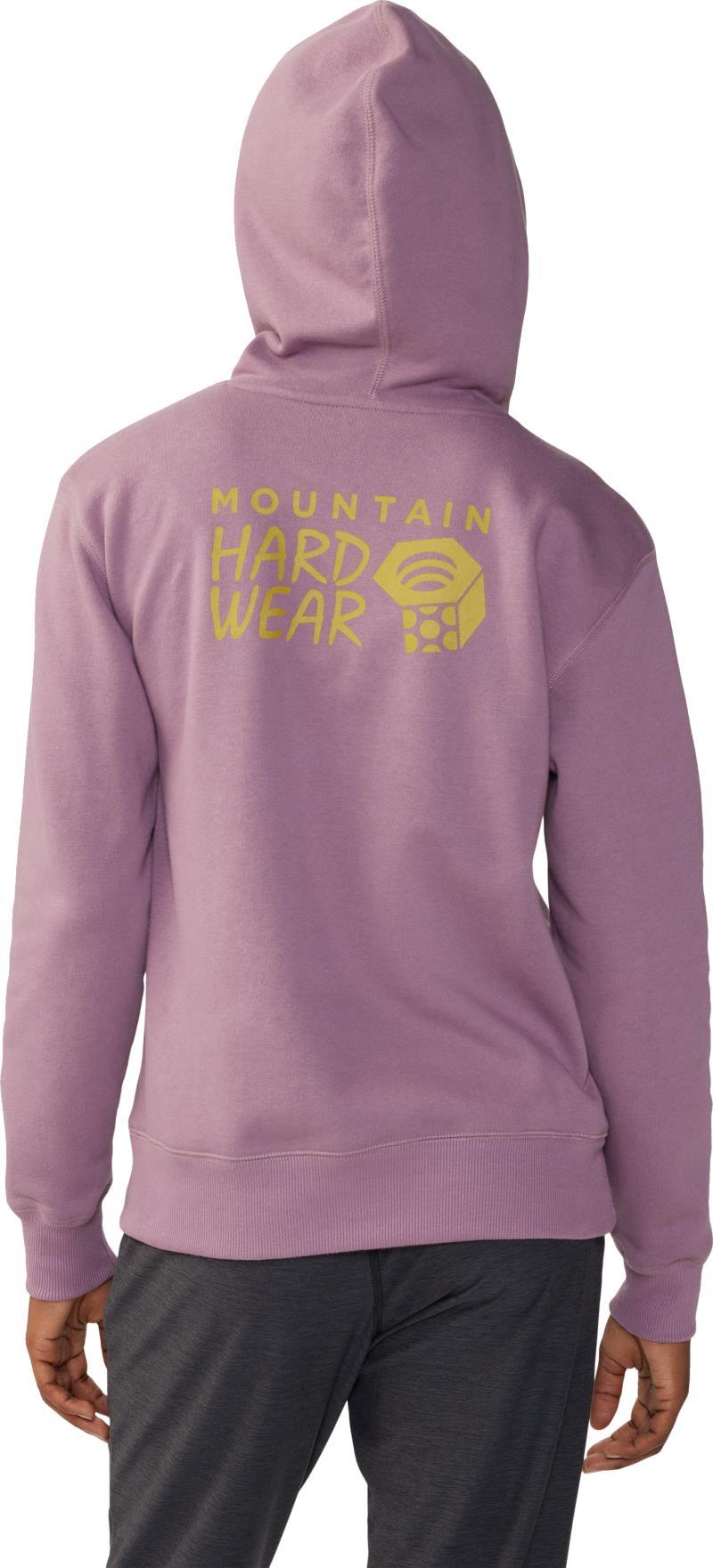 MHW Logo Pullover Hoody - Womens - dark marsh 1