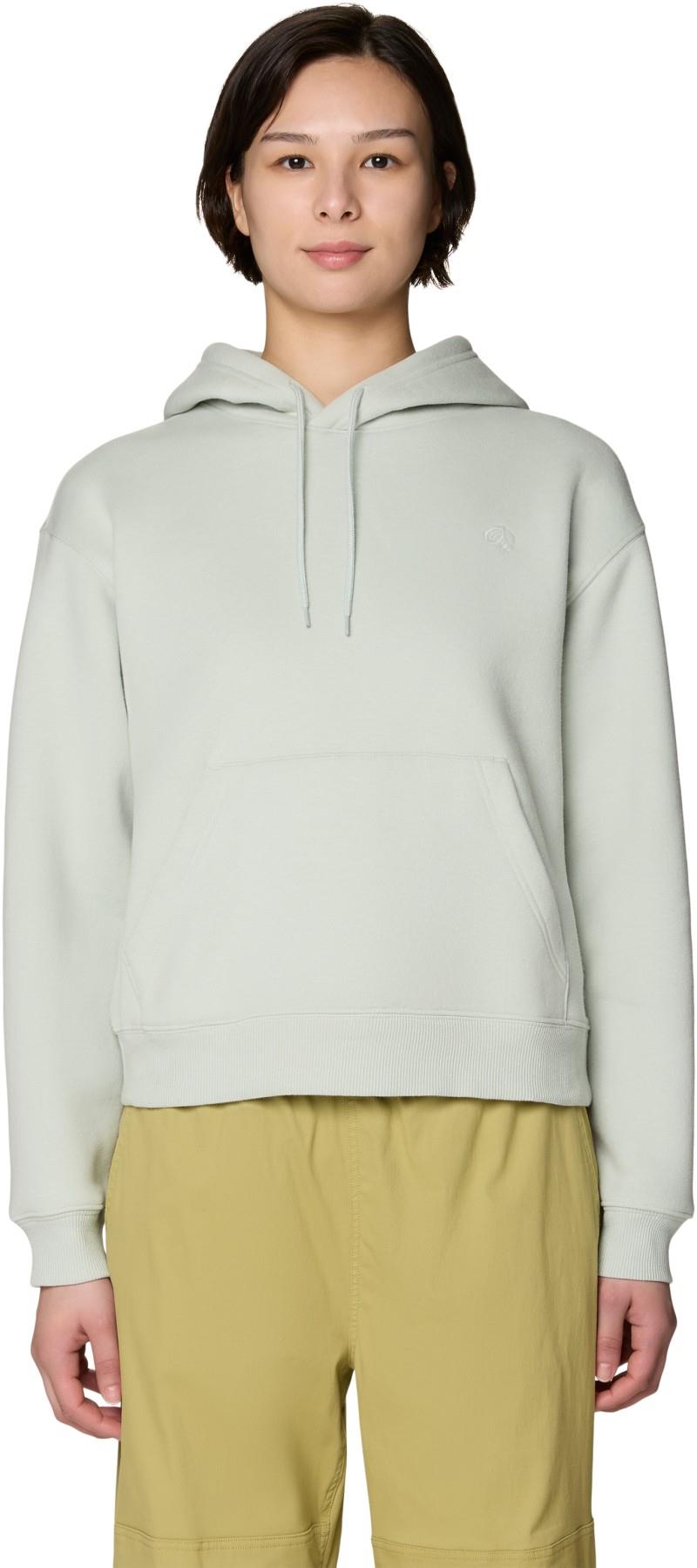 MHW Logo Pullover Hoody - Womens - gamma grey 1