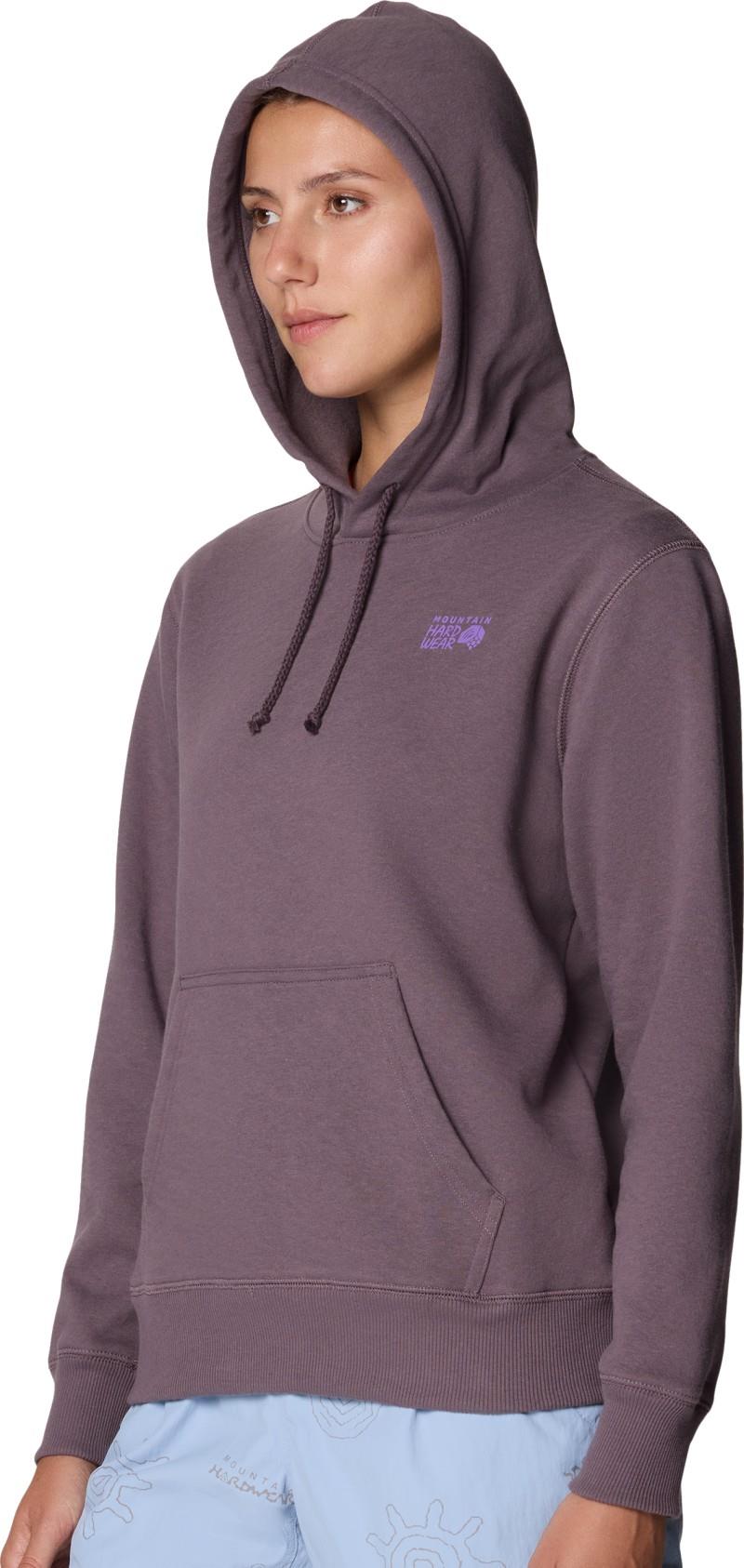 MHW Logo Pullover Hoody - Womens - purple sage 1