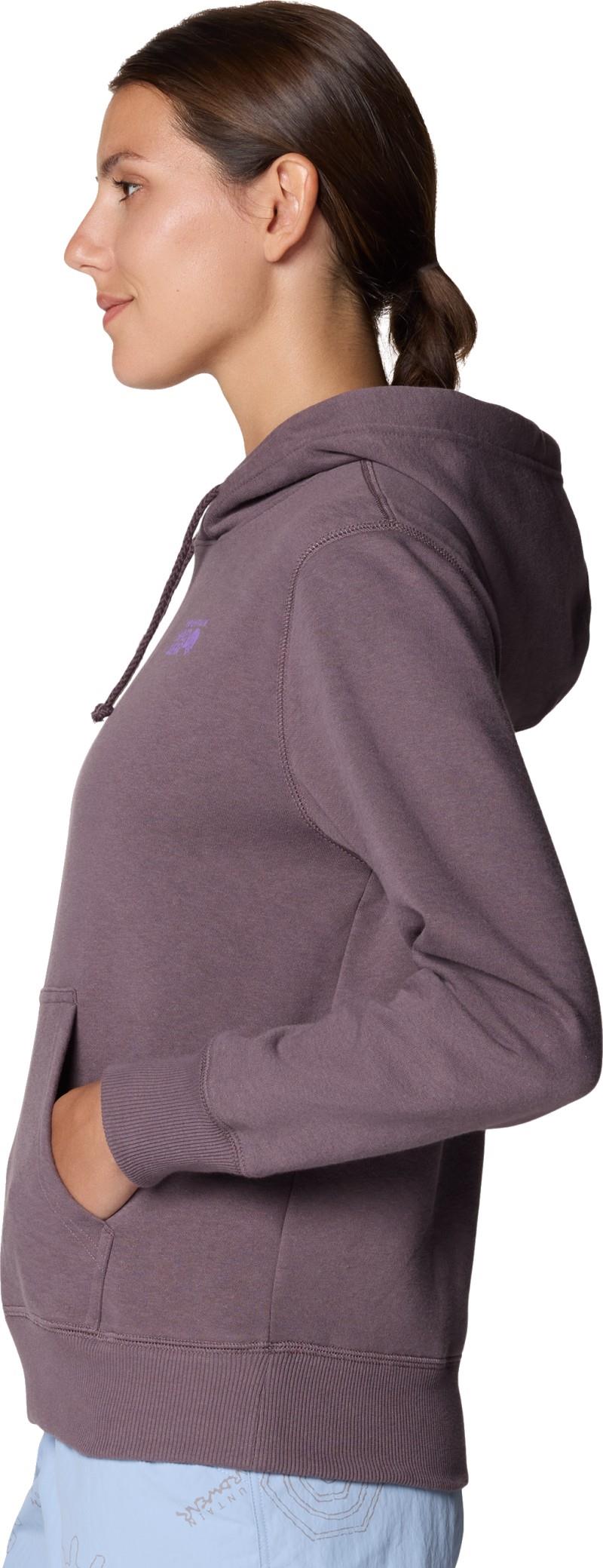 MHW Logo Pullover Hoody - Womens - purple sage 1
