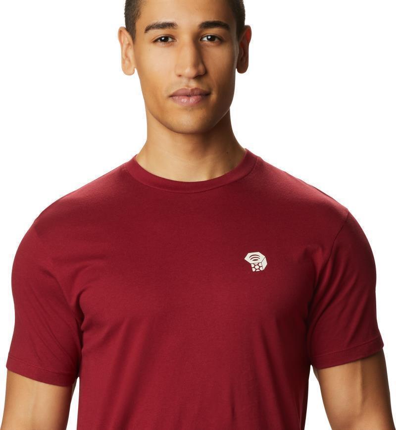 MHW Logo SS T - Mens - Desert Red 3