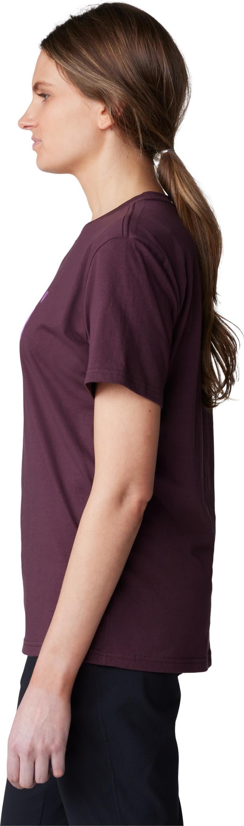 MHW Logo SS - Womens - Blackberry 4