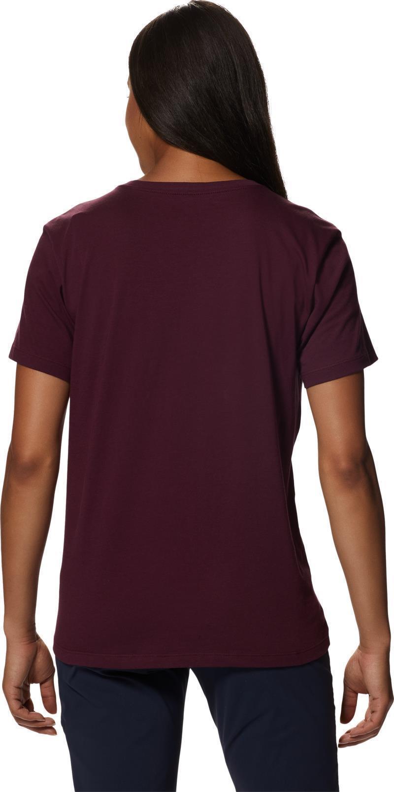 MHW Logo SS - Womens - Cocoa Red 2