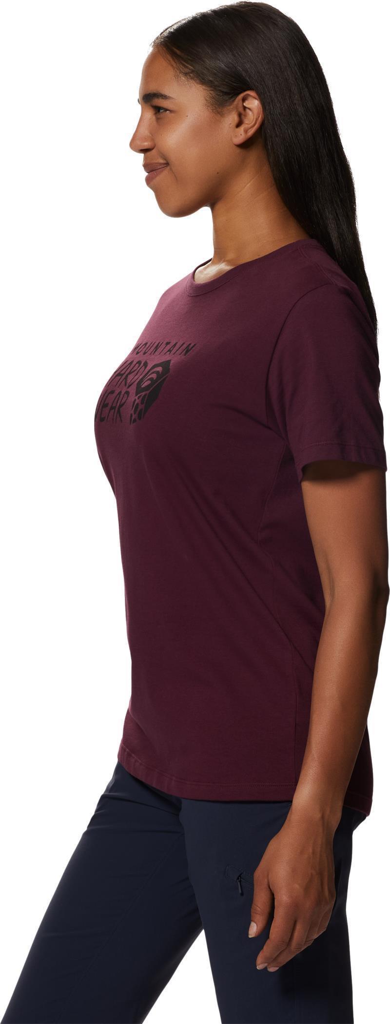 MHW Logo SS - Womens - Cocoa Red 3