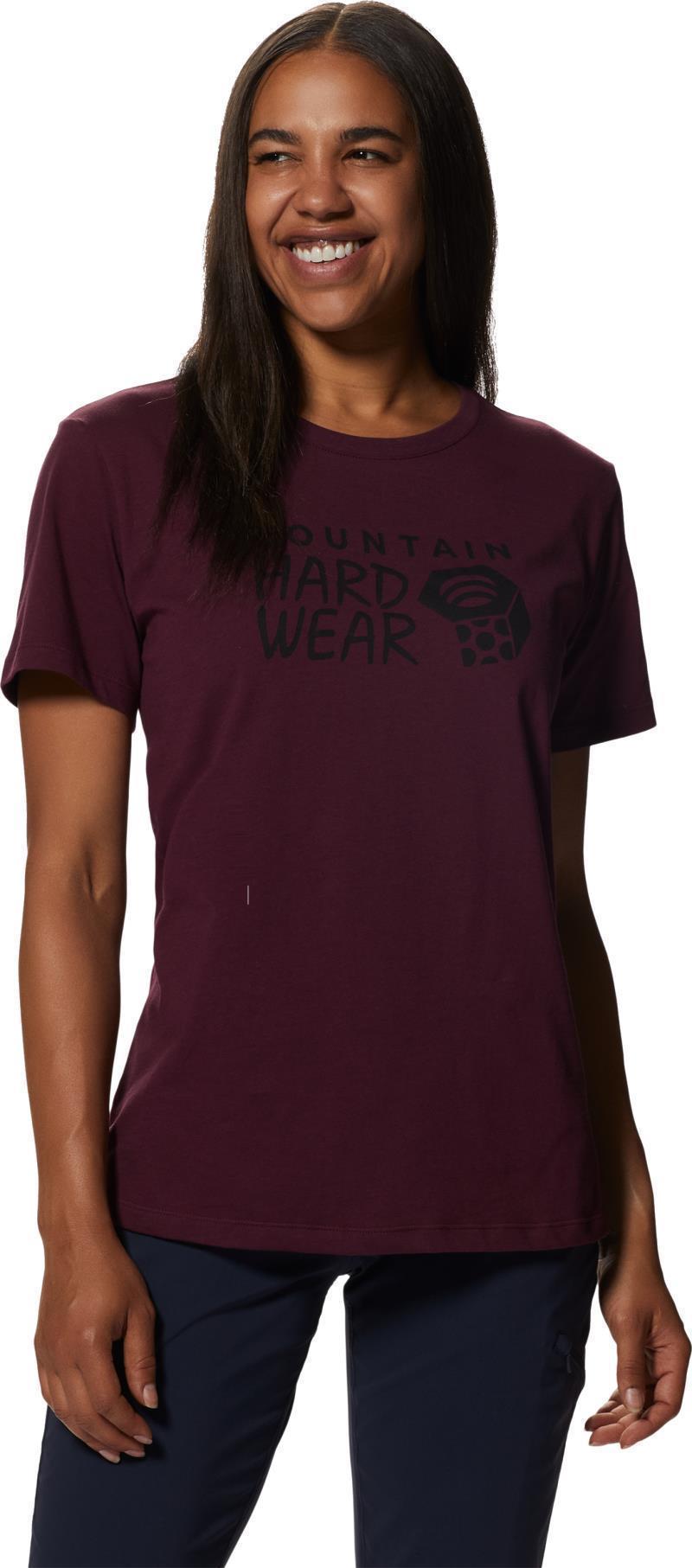 MHW Logo SS - Womens - Cocoa Red 4