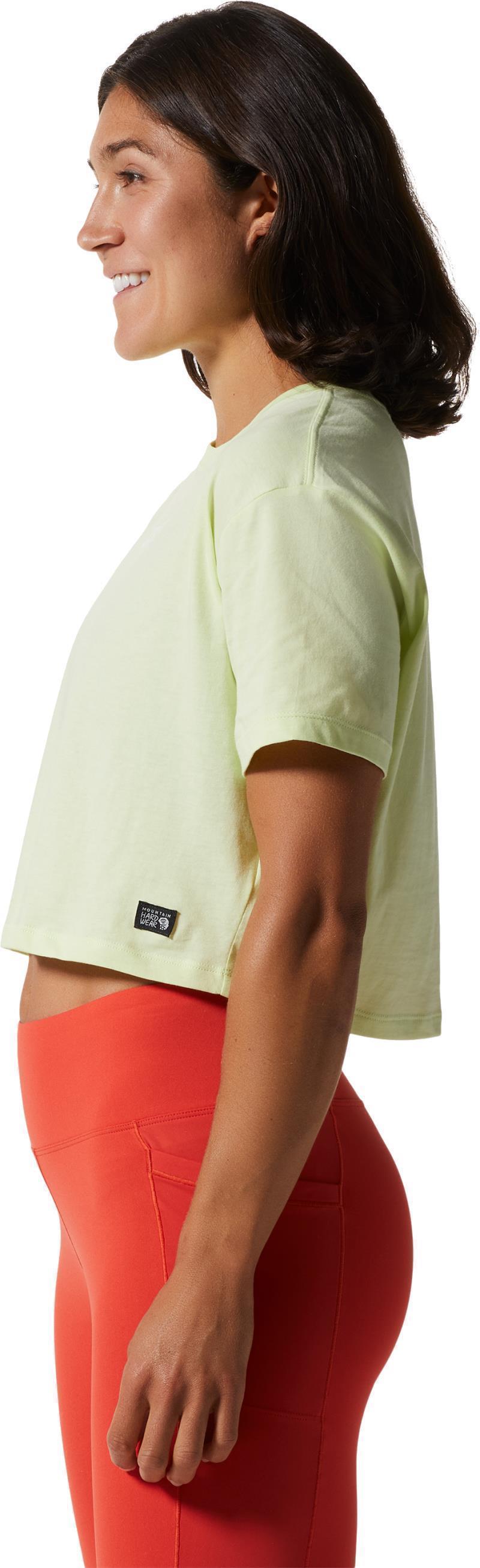MHW Logo in a Box Crop SS - Womens - Electrolyte 3