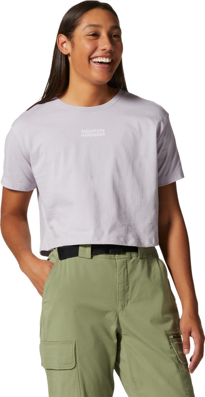 MHW Logo in a Box Crop SS - Womens - Purple Dawn 2