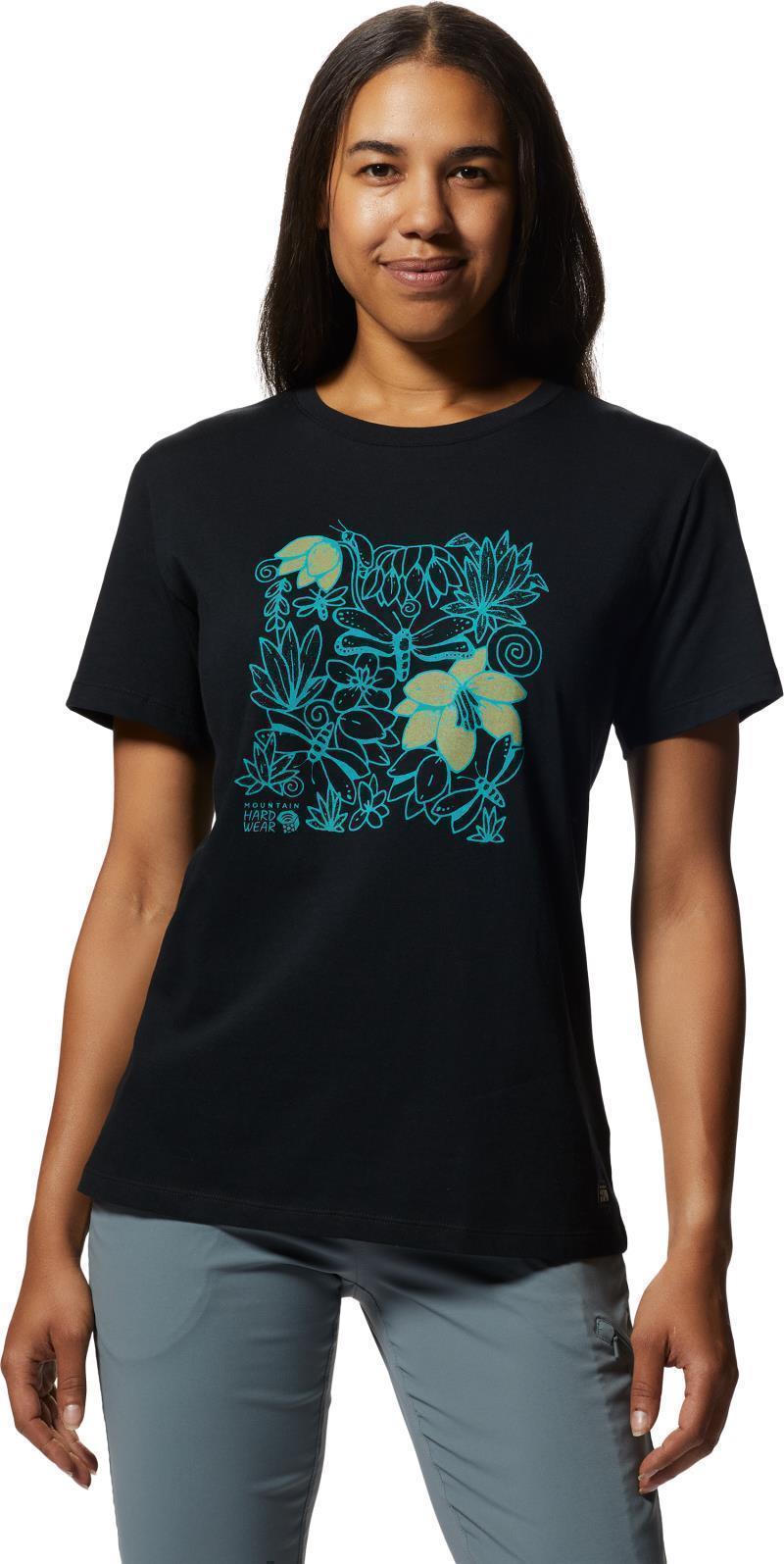 MHW Logo in a Box SS - Womens - Black 1