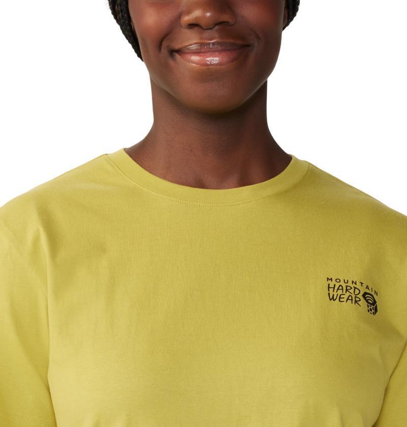 MHW Logo in a Box SS - Womens - Bright Olive 4