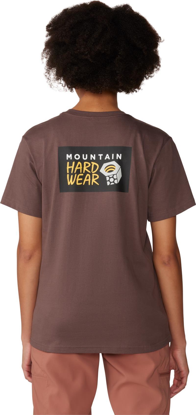 MHW Logo in a Box SS - Womens - Carob 2