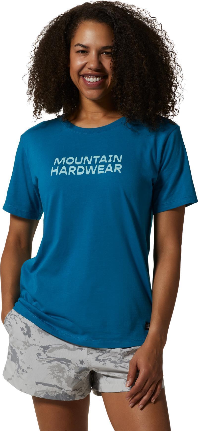 MHW Logo in a Box SS - Womens - Vinson Blue 1