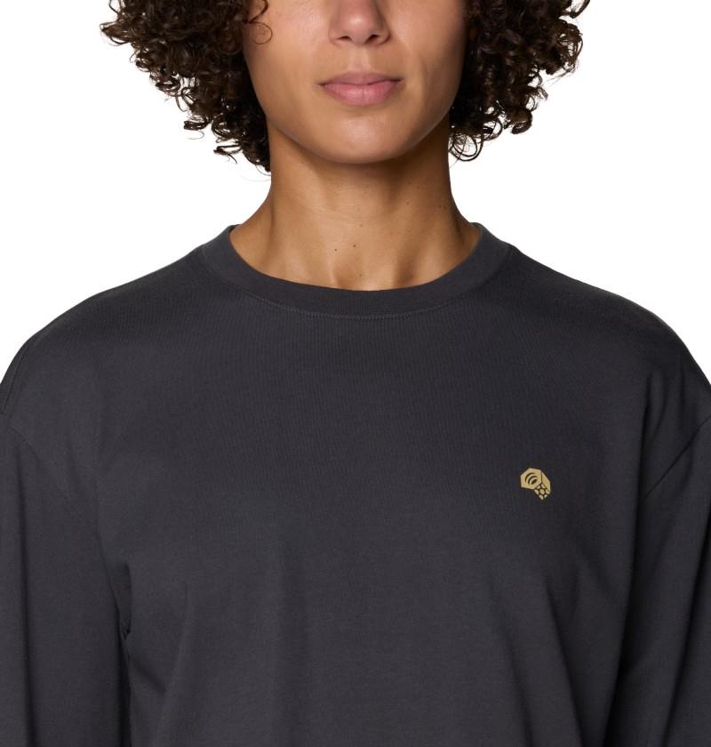 MHW Seeking Wilder Paths Crop LS - Womens - shark 1