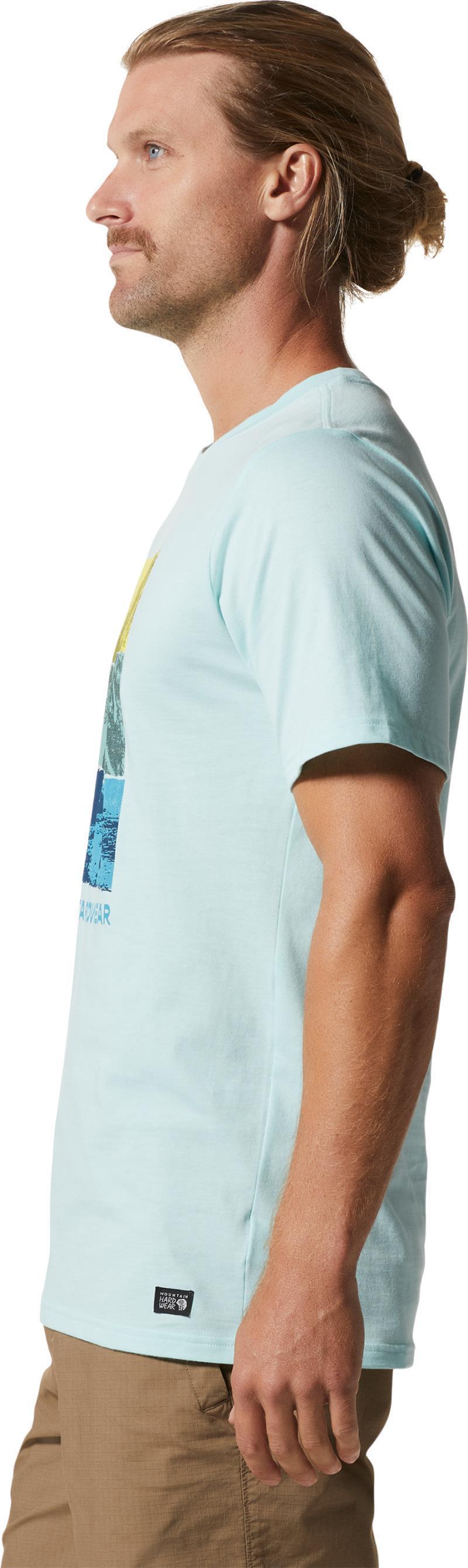 MHW Topography SS - Mens - pale ice 1