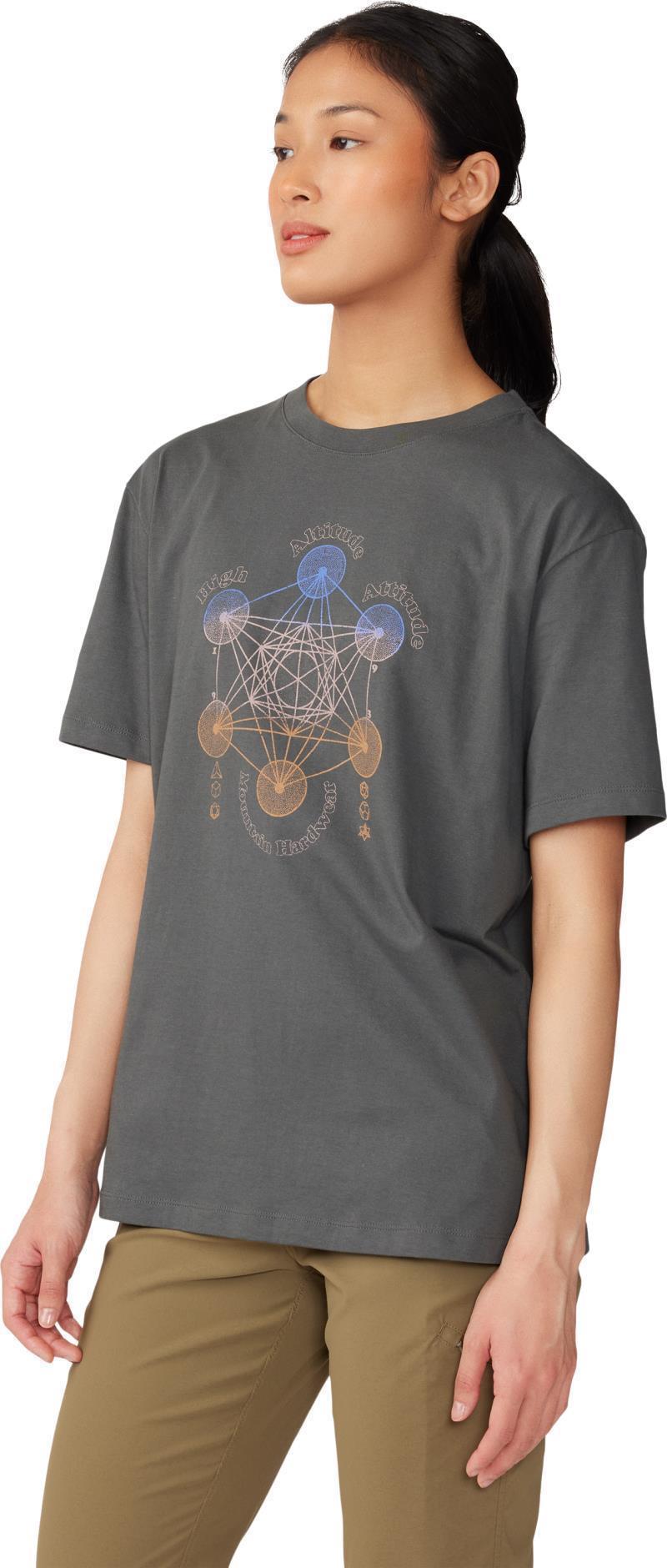 Metatrons Cube Boxy SS - Womens - Volcanic 2