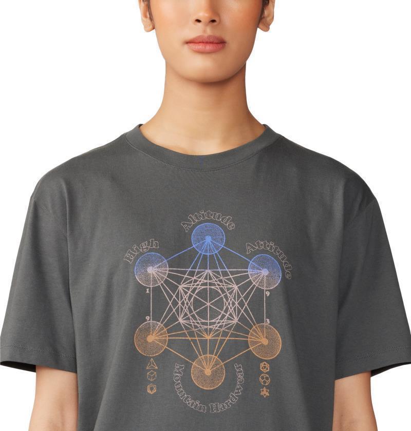 Metatrons Cube Boxy SS - Womens - Volcanic 5