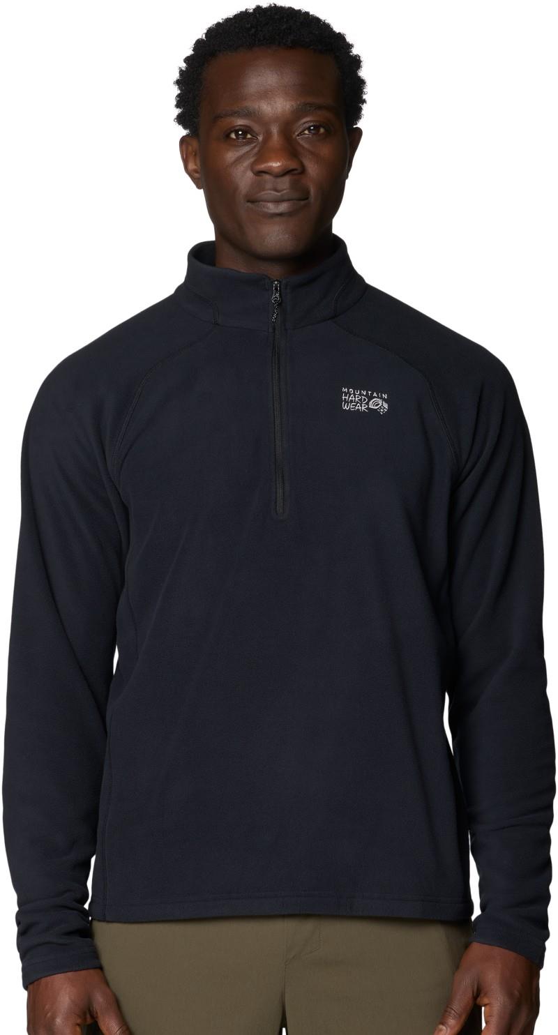 Microchill Quarter Zip - Mens - black 1