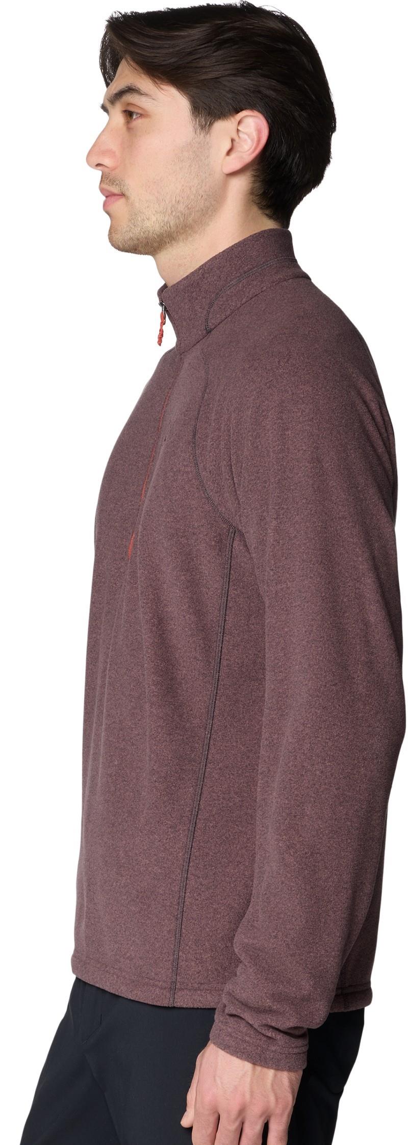 Microchill Quarter Zip - Mens - mars red heather 1